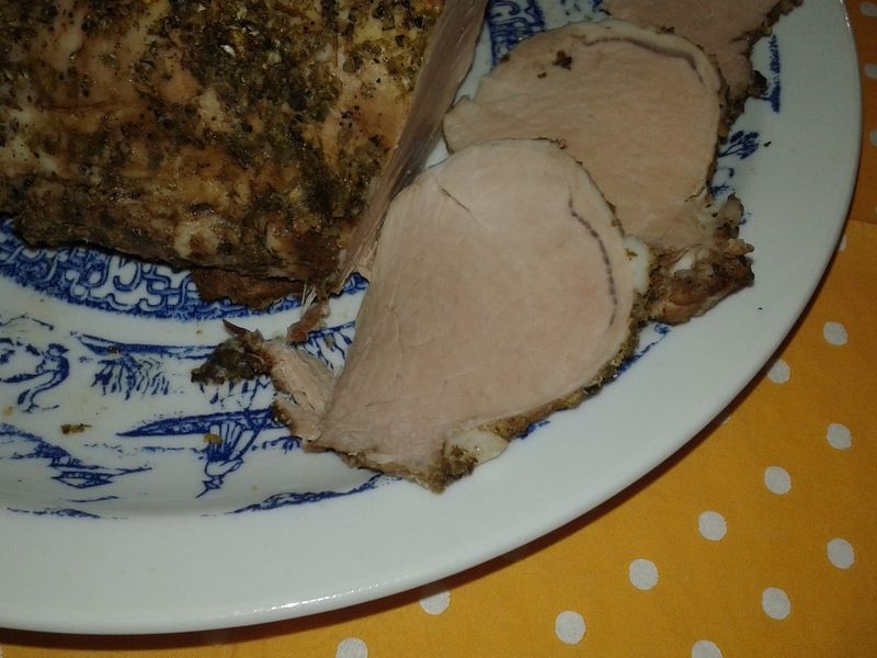 Marynowane polędwiczki pod jabłuszkami