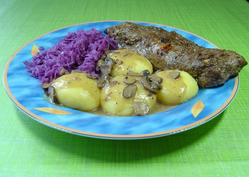 Marynowane polędwiczki wieprzowe z piekarnika