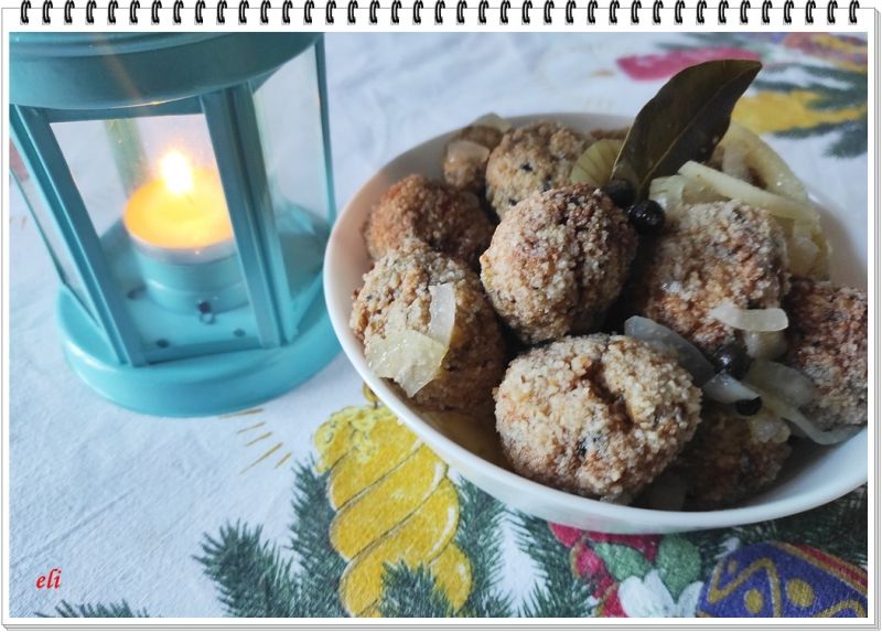 Marynowane pulpety rybno pieczarkowe Eli Marynowane pulpety rybno pieczarkowe Eli