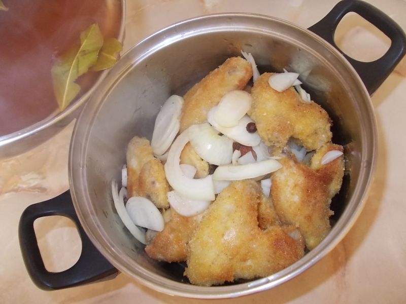 Marynowane skrzydełka z kurczaka Marynowane skrzydełka z kurczaka