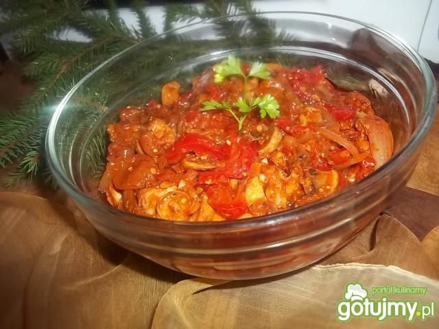 Marynowane śledzie w sosie pomidorowym Marynowane śledzie w sosie pomidorowym