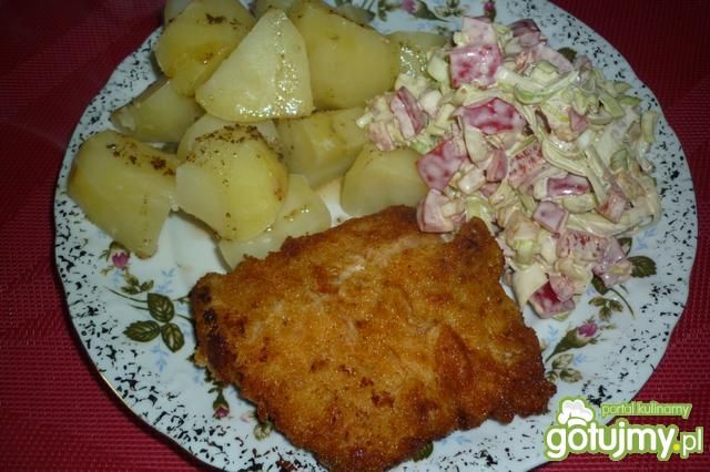 Marynowany dorsz smażony w panierce Marynowany dorsz smażony w panierce