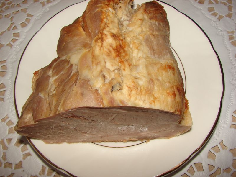 Marynowany karczek pieczony w worku Marynowany karczek pieczony w worku