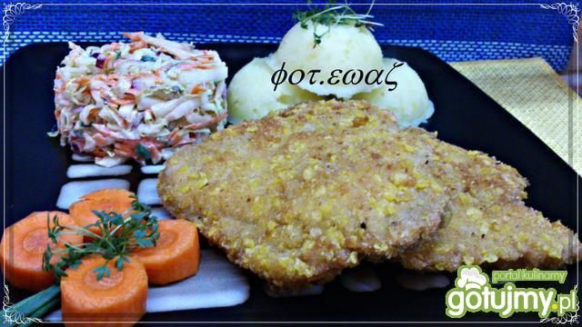 Marynowany schabowy panierowany