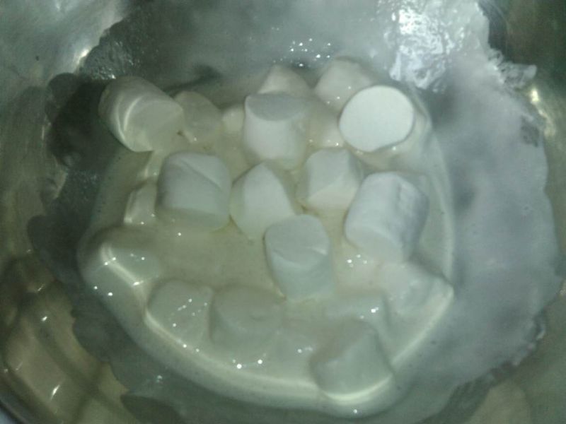 Masa cukrowa z pianek marshmallow