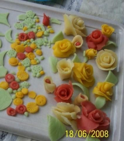 Masa do wykonania dekoracji na ciasta - 