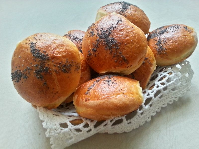 Maślane bułeczki z makiem Maślane bułeczki z makiem