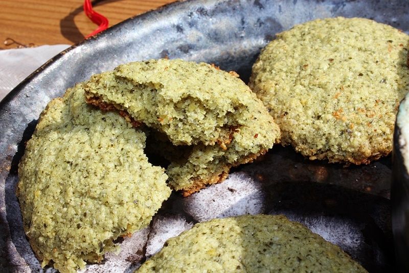 Maślane ciasteczka z kleiku ryżowego i pestek dyni Maślane ciasteczka z kleiku ryżowego i pestek dyni