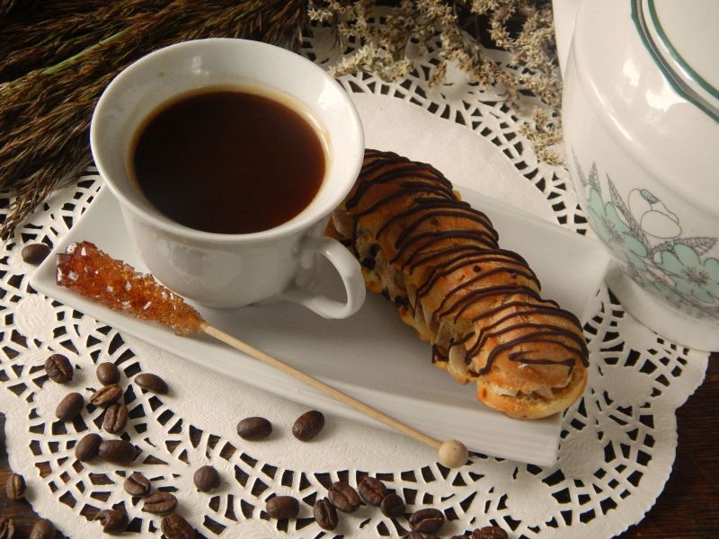 Maślane eklerki kawowe Maślane eklerki kawowe