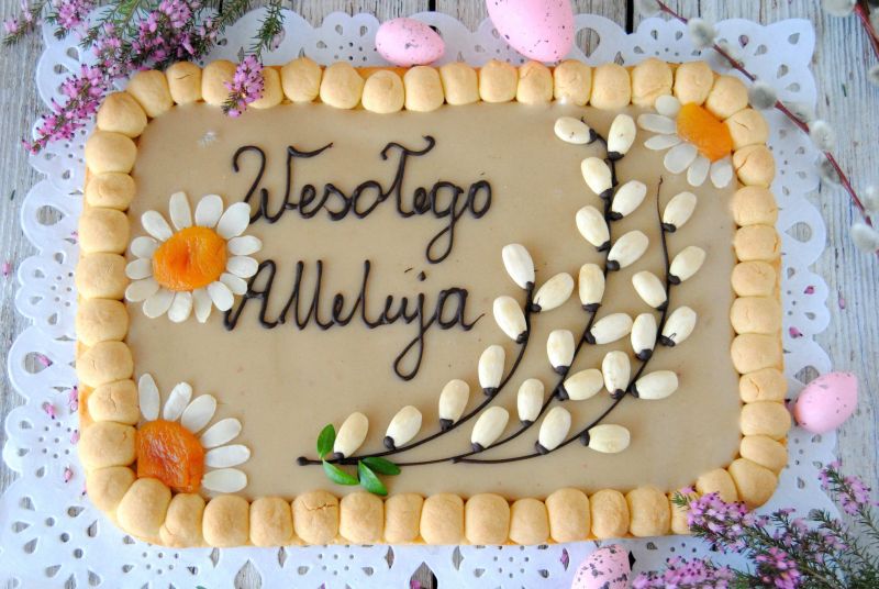 Mazurek chałwiowy Mazurek chałwiowy