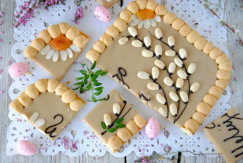 Mazurek chałwiowy Mazurek chałwiowy