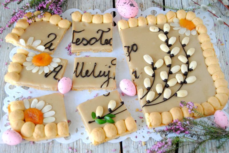 Mazurek chałwiowy Mazurek chałwiowy