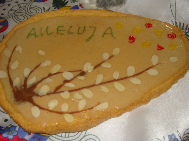 Mazurek cytrynowo- kajmakowy