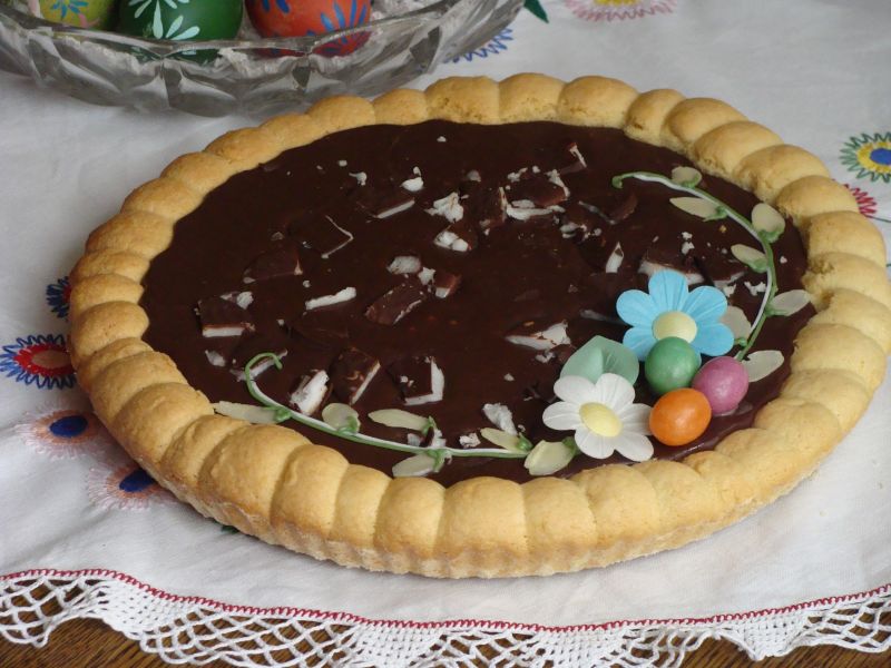 Mazurek czekoladowo-miętowy Mazurek czekoladowo-miętowy