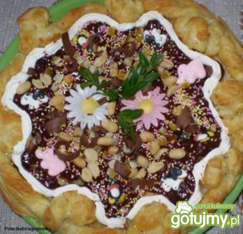 Mazurek na cieście francuskim Mazurek na cieście francuskim