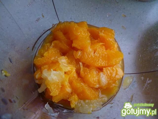 Mazurek pomarańczowo-mandarynkowy 