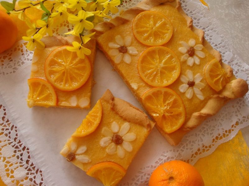 Mazurek pomarańczowy