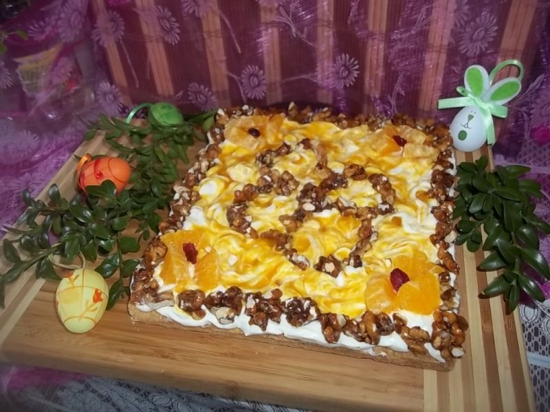 Mazurek pomarańczowy