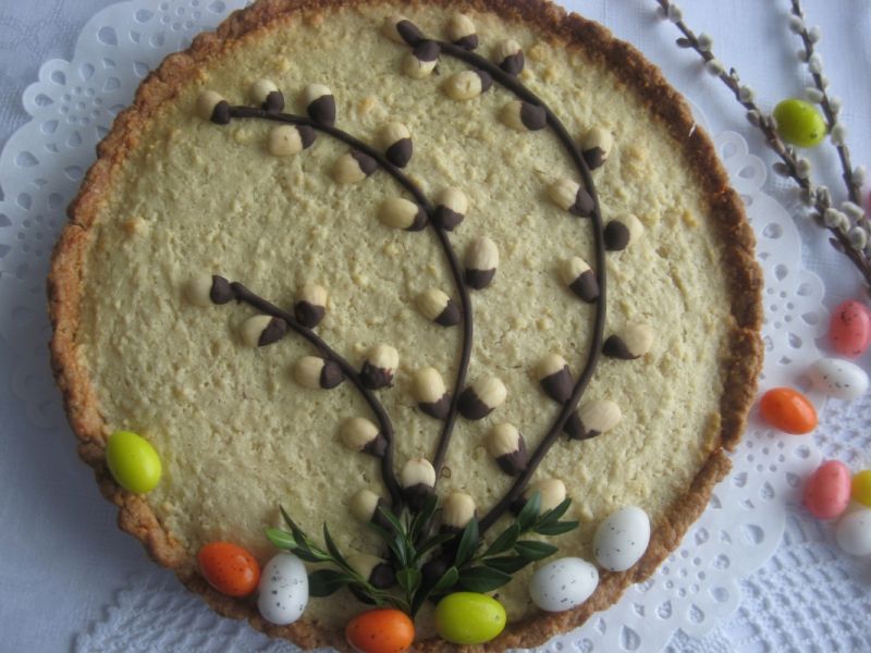 Mazurek z marcepanem Mazurek z marcepanem