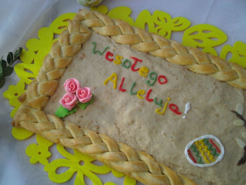 Mazurek z masą kawową Mazurek z masą kawową