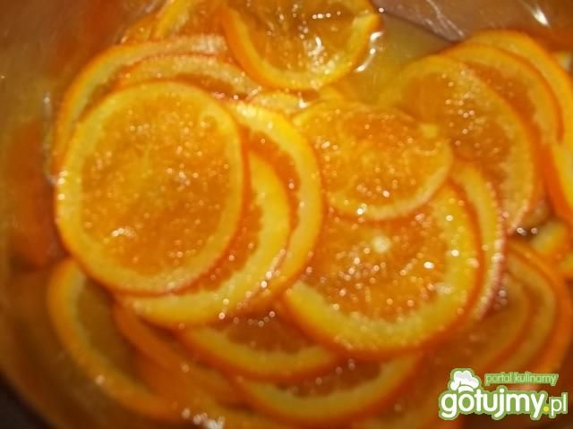 Mazurek z pomarańczami 3