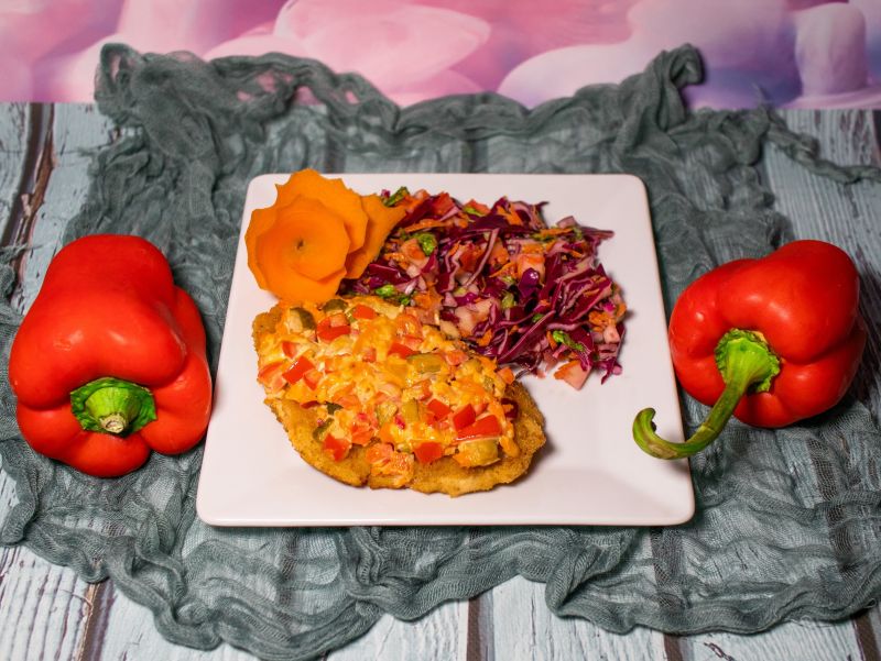 Mega kotlety drobiowe z warzywami Mega kotlety drobiowe z warzywami