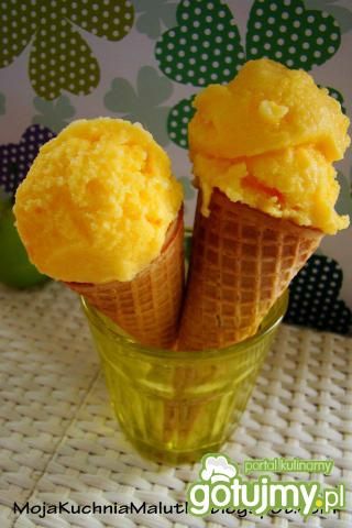 Mega pomarańczowe lody Mega pomarańczowe lody