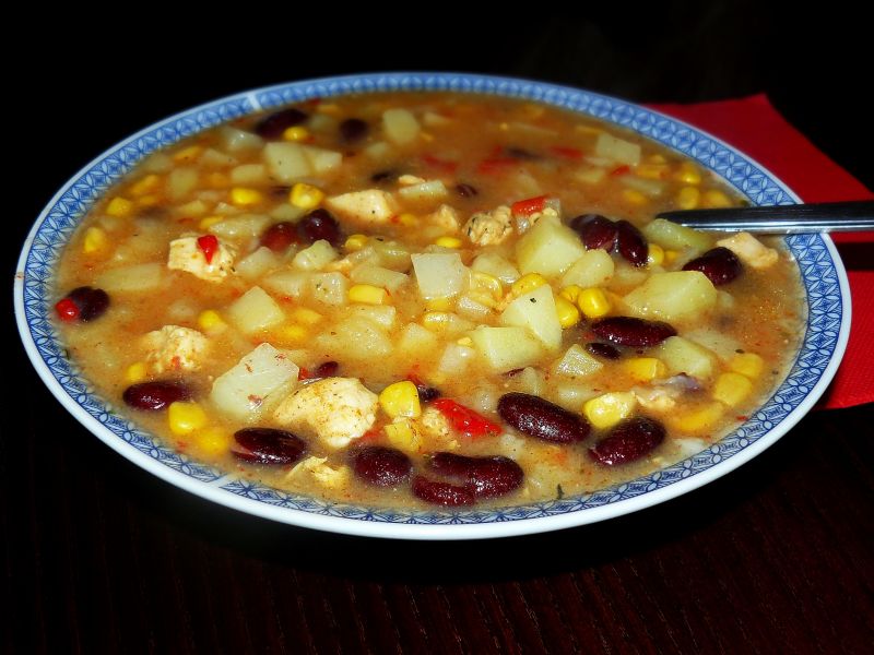 Meksykańska potrawka z kurczakiem Meksykańska potrawka z kurczakiem