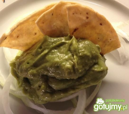 Meksykańska salsa z awokado. Meksykańska salsa z awokado.