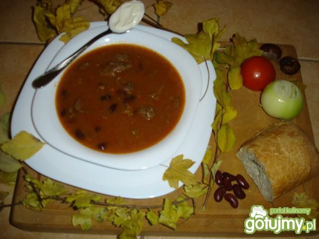 Meksykańska zupa gulaszowa  Meksykańska zupa gulaszowa