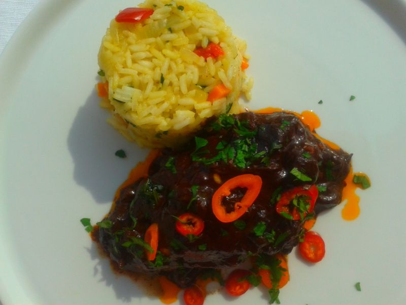 Meksykański kurczak mole