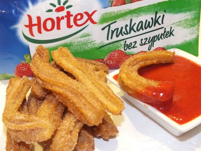 Meksykańskie pączki Churros  Meksykańskie pączki Churros