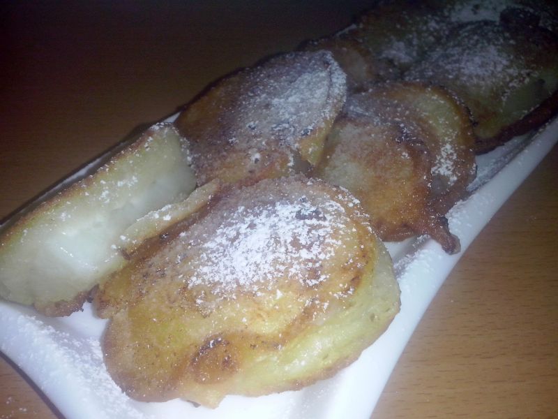 Melon w cieście rumowym