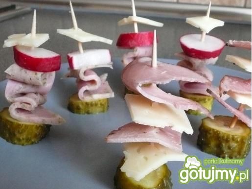 Męskie Koreczki z Salcesonem Męskie Koreczki z Salcesonem