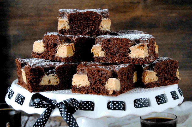 Michałkowe brownies Michałkowe brownies