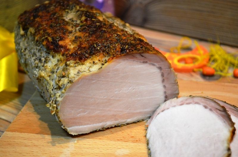 Mięciutki schab na kanapki  Mięciutki schab na kanapki