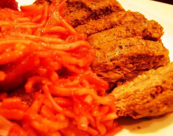 Miękkie kacze piersi.