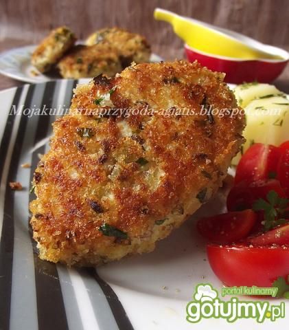 Mielone drobiowe w panierce z chleba