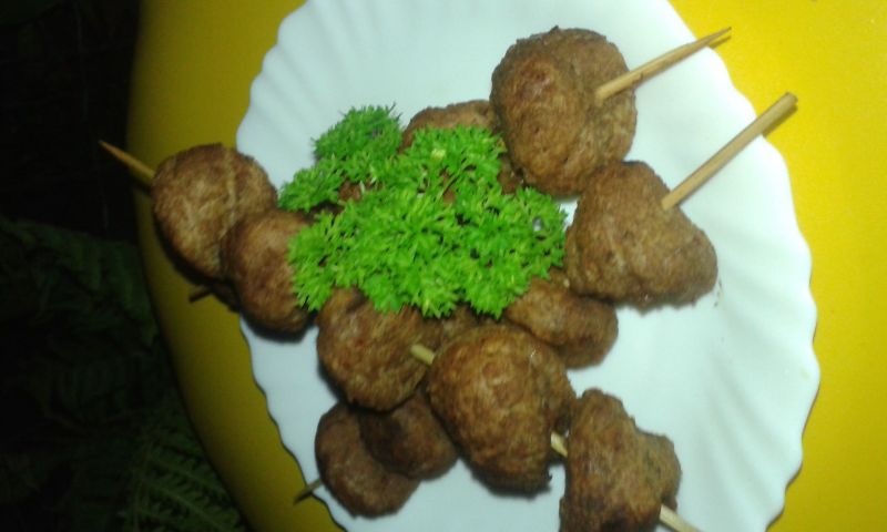 Mielone kotleciki z indyka grillowane