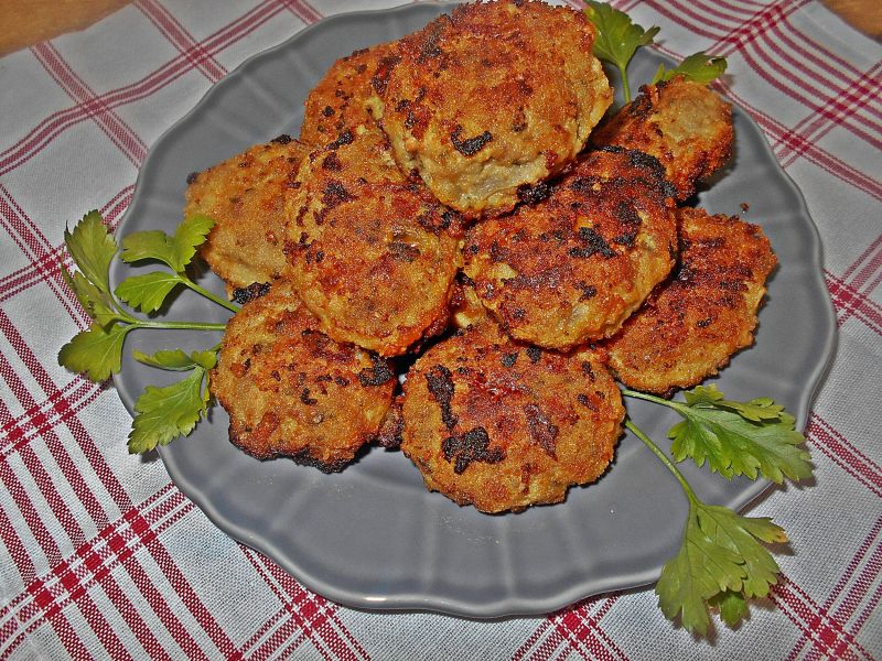 Mielone kotleciki z kalarepką