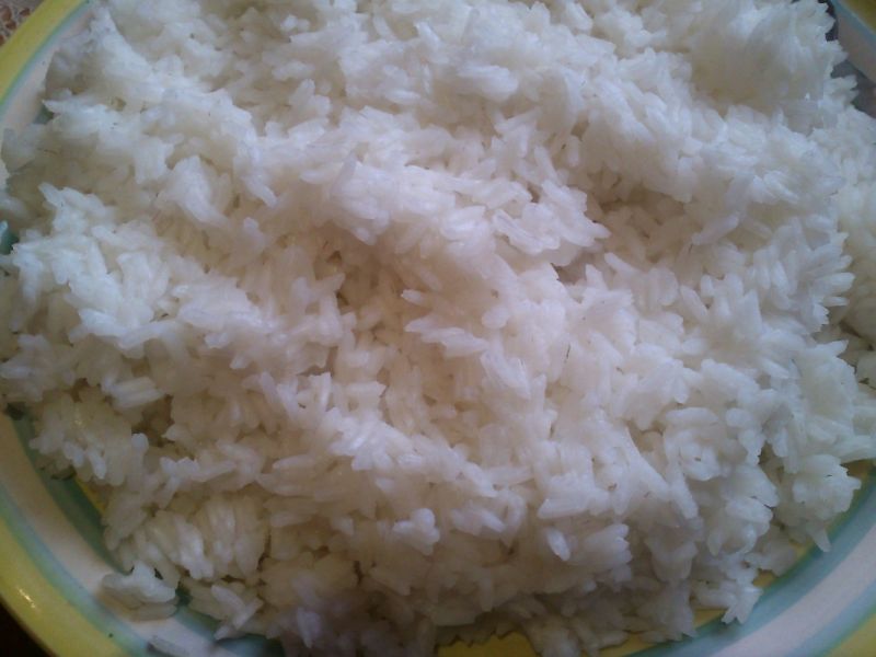 Mielone kotleciki z ryżem i cebulką cukrową