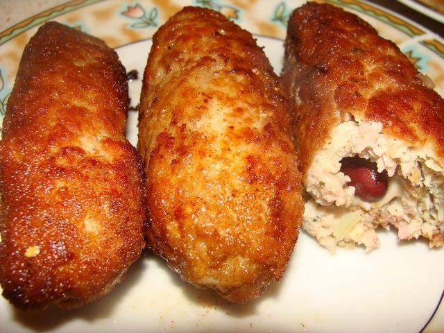 Mielone pałki z czerwoną fasolą