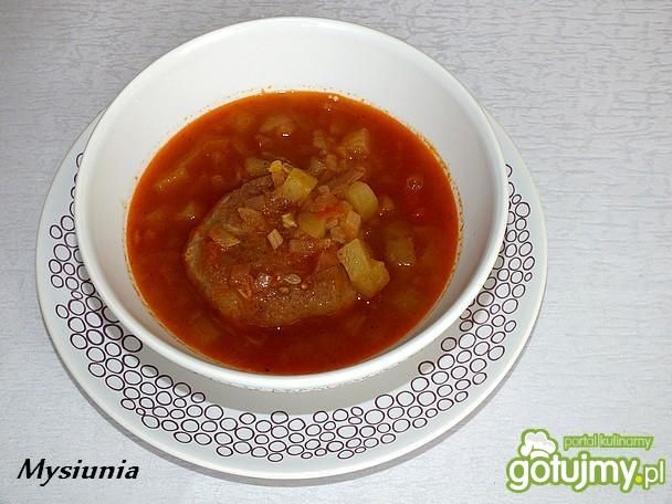 Mielone w cukiniowej potrawce