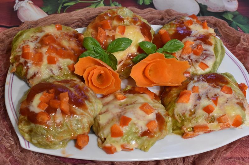 Mielone w kapuście młodej Mielone w kapuście młodej