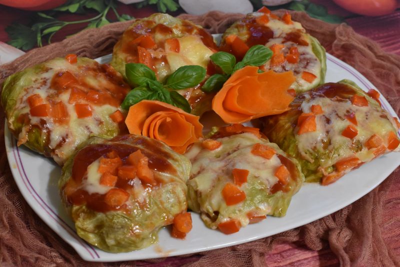 Mielone w kapuście młodej Mielone w kapuście młodej