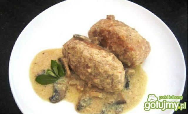 mielone w kremowym sosie mielone w kremowym sosie