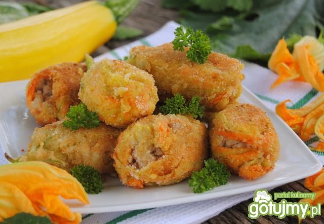 Mielone w kwiatkach cukinii: Mielone w kwiatkach cukinii: