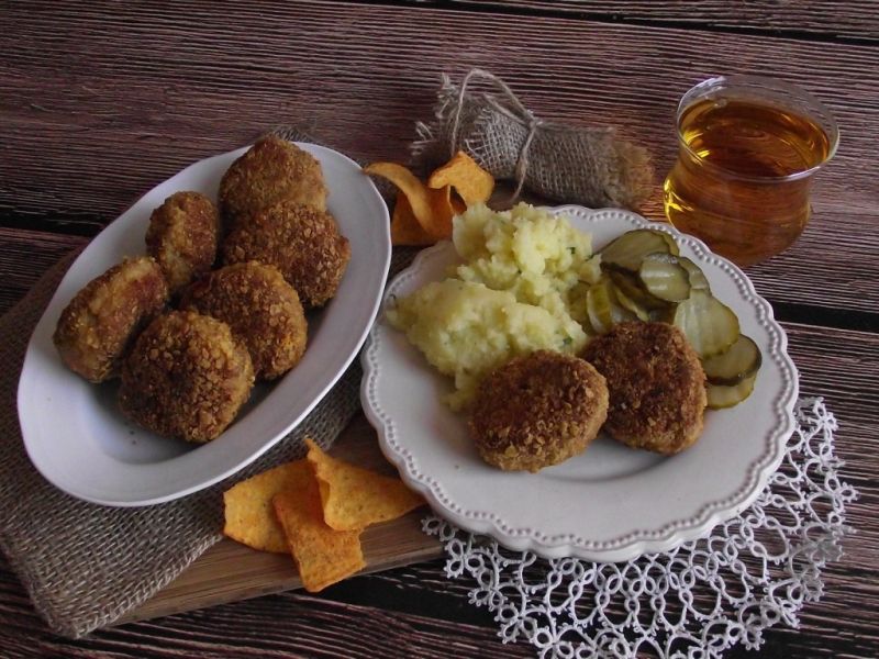 Mielone w nachosach Mielone w nachosach