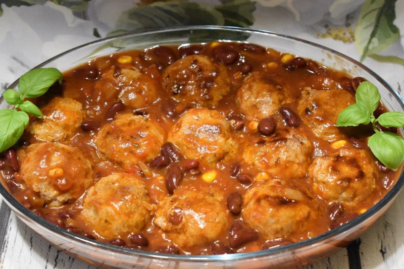 Mielone w sosie meksykańskim Mielone w sosie meksykańskim