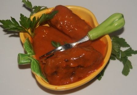 Mielone w sosie pomidorowym